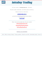 Mobile Screenshot of intradaytrade.net